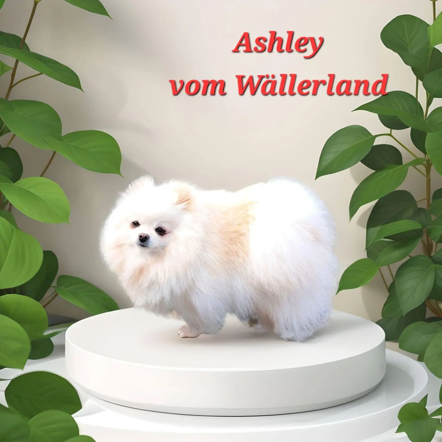 Pomeranianzucht - Hunderasse - Ashley